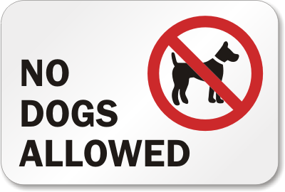  Poop Funny Signs on Dog Sign No Dogs Allowed No Dogs Allowed Symbol 0