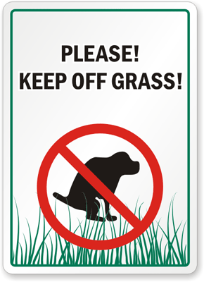  Poop Funny Signs on Keep Off Grass Dog Poop Sign S 5622 Gif