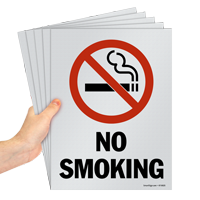 No Smoking Sign Pack