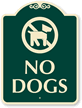 No Dog SignatureSign™ (with Graphic)