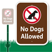 No Dogs Allowed Sign - No Pets