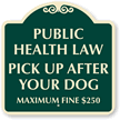 Pick Up After Your Dog SignatureSign™
