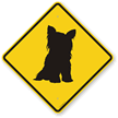 Terrier Symbol Guard Dog Sign