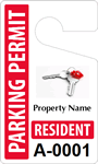 Plastic ToughTags™ for Apartment Parking Permits