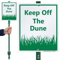 Keep Off The Dune Lawnboss Sign Kit