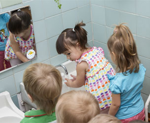 Handwashing Sticker for Kids
