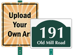 Custom Metal Yard Sign