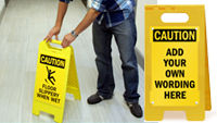 Stand-Up Floor Signs
