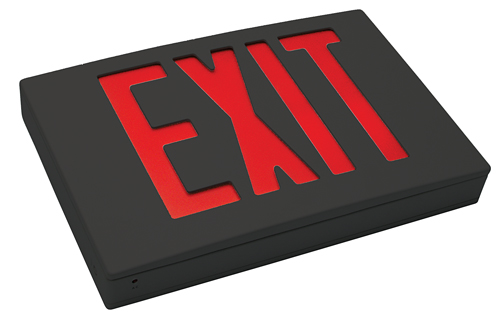 New York-Approved Die-Cast Aluminum LED Exit Sign