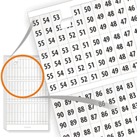 Electrical Pocket Pack Wire Marker Books, 46-90