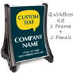 Add Company Name BigBoss Portable Custom Sidewalk Sign