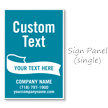 Add Your Text BigBoss Portable Custom Sidewalk Sign