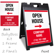 Open House BigBoss Portable Custom Sidewalk Sign