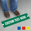 Add Your Text Here Custom SlipSafe Floor Sign