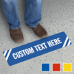 Add Your Text Here Custom SlipSafe Floor Sign