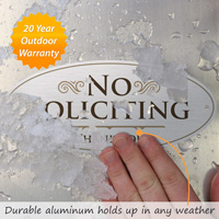 Secure Property: No Soliciting Notice