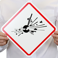 Global Harmonized System Bomb Signs