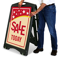 Sale Today A-Frame Portable Sidewalk Sign