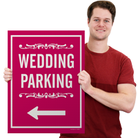 Event Parking Directional Sign