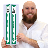 First Aid Projecting Sign
