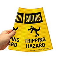 Caution Tripping Hazard Sign