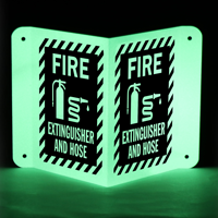 Fire Hose Projecting Sign