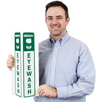 Eye Wash Projecting Sign