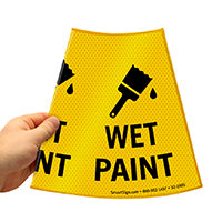 Wet Paint Cone Collar
