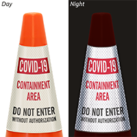 Containment Area Warning Sign