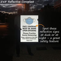Mask Required Sign