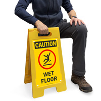 Caution: Watch Your Step Sign