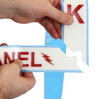 Floor Sign Kit for Blocking Prevention