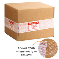 Tamper-evident tape for security