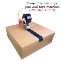 Tamperproof Tape: Solid Blue