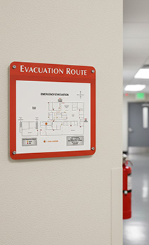 Emergency & Evacuation Signs